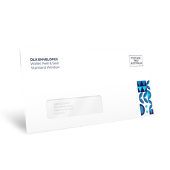 Envelope | DLX(120x235mm) Wallet Peel & Seal
