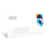 Envelope | DLX(120x235mm) Banker Moist Seal