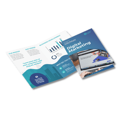 Folded Brochure | A4 170gsm Gloss