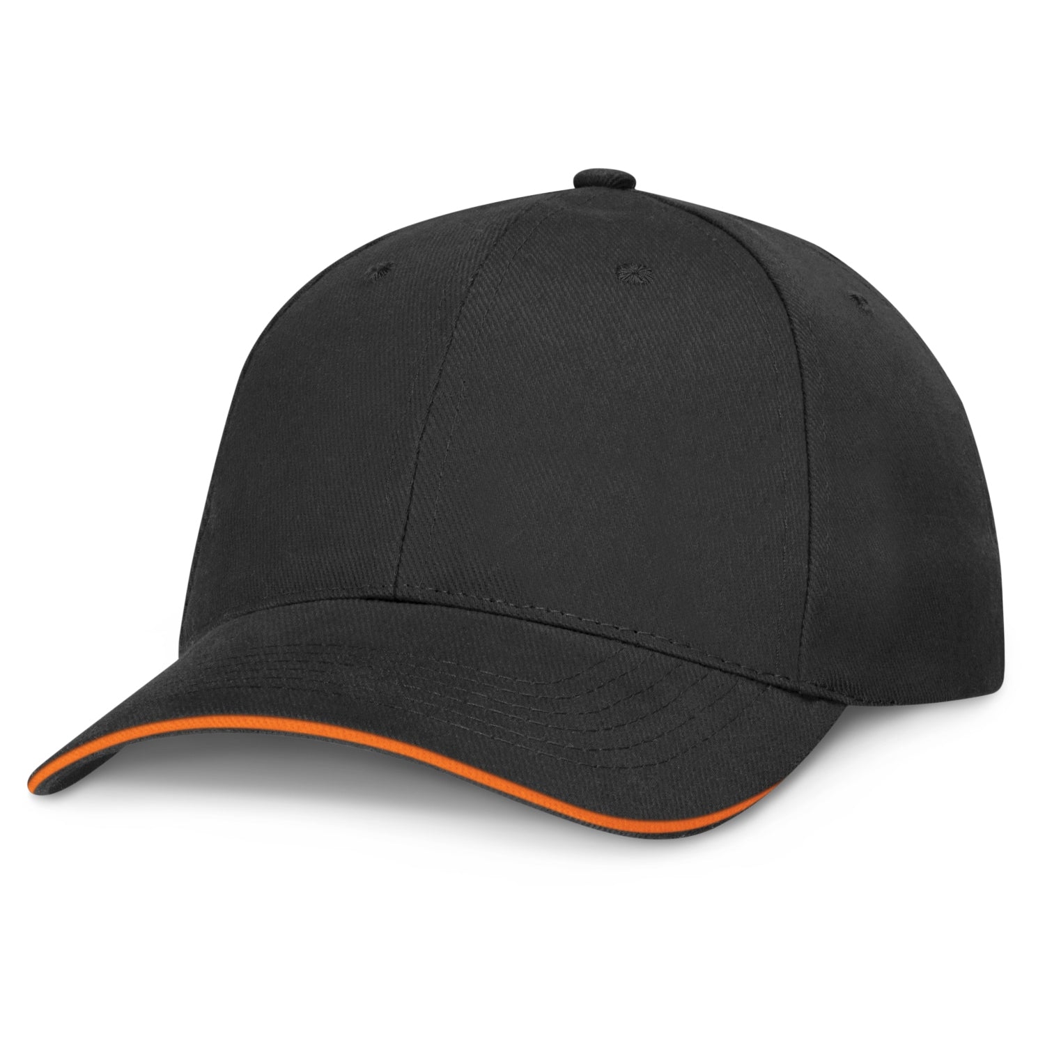 Black/Orange