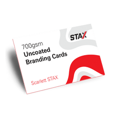 STAX Business Cards | 90x55mm 700gsm Uncoated Branding Cards