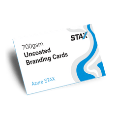 STAX Business Cards | 90x55mm 700gsm Uncoated Branding Cards