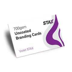 STAX Business Cards | 90x55mm 700gsm Uncoated Branding Cards