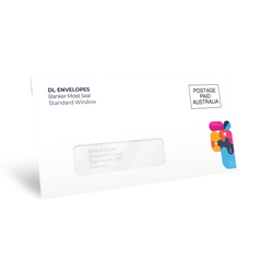 Envelope | DL(110x220mm) Banker Moist Seal